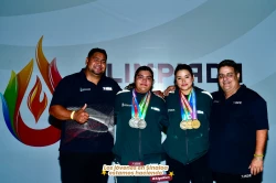 Melany Montes logra tres medallas de oro para Sinaloa en Levantamiento de Pesas en la Olimpiada Nacional CONADE 2026
