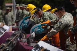 Destruye personal del Ejército 800 armas de fuego