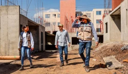 Avanzan viviendas del bienestar en Culiacán