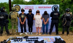 Hay cuatro detenidos en Oso Viejo, Culiacán