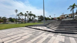 Así se ve el Parque Ciudades Hermanas, están a punto de terminar su remodelación