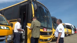 Revisan unidades de transporte de educandos previo al inicio de clases