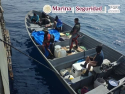En la costas de Chiapas y Oaxaca detienen a 13 personas y decomisan 4t de cocaína