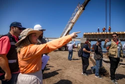 Avanza en un 45% la obra del puente Bellavista-Boca del Río-Las Glorias