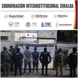 Detienen en Mazatlán a dos hombres por el presunto despojo de una motocicleta