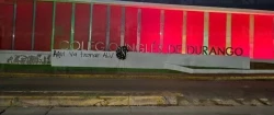 Vandalizan plantel educativo prinvado de Culiacán,  dejan corona fúnebre durante el regreso a clases