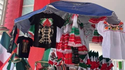 Ya llegaron a Mazatlán los puestos de venta de artículos mexicanos para el Grito de Independencia