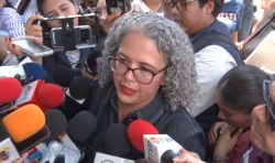 Muestra respaldo a la marcha por la paz, Graciela Domínguez