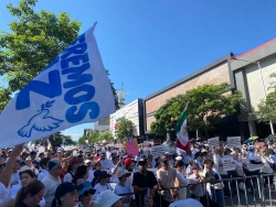 Marchan por segunda ocasión en Culiacán contra la violencia y por la paz