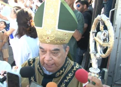 Obispo de la Diócesis de Culiacán se reúne con Graciela Domínguez