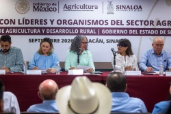 SADER se reúne con productores de Sinaloa