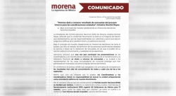 Morena dará a conocer el resultado de las encuestas del proceso interno