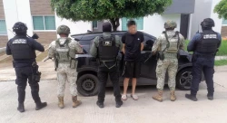 Detienen a presunto ladrón comercial en Culiacán