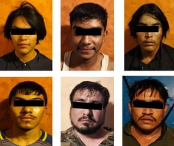 Detienen a 8 personas en Mazatlán vinculadas a grupo delictivos