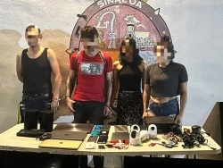 Detienen a cuatro personas en el fraccionamiento Gaviotas