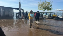 Mantienen autoridades atención y apoyo a familias de Punta Yameto, Navolato