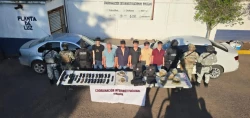 Detienen a seis armados en la Lombardo