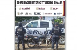 Aseguran moto con reporte de robo en la colonia Salvador Allende de Mazatlán