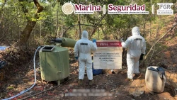 Inhabilitan dos laboratorios clandestinos en Durango