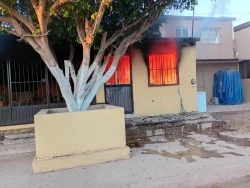 Deja cuantiosas pérdidas materiales incendio en papelería de Pueblo Yaqui