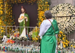 Rosa Amelia mantiene viva su devoción por San Judas Tadeo